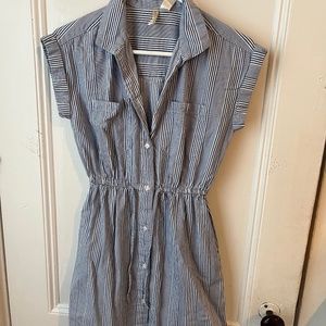 Japan Striped Summer Dress (XS)